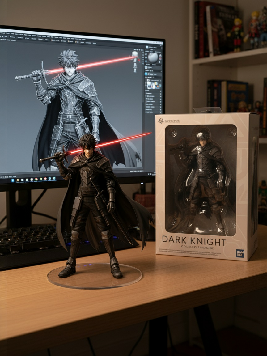 Multiple Action Figure Styles & Artistic Variations