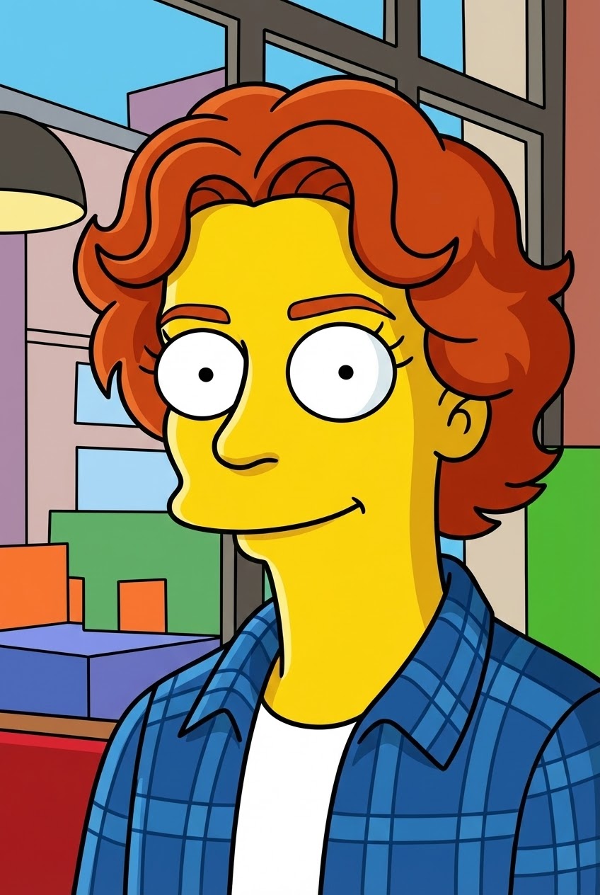 One-Click AI Simpsons Transformation