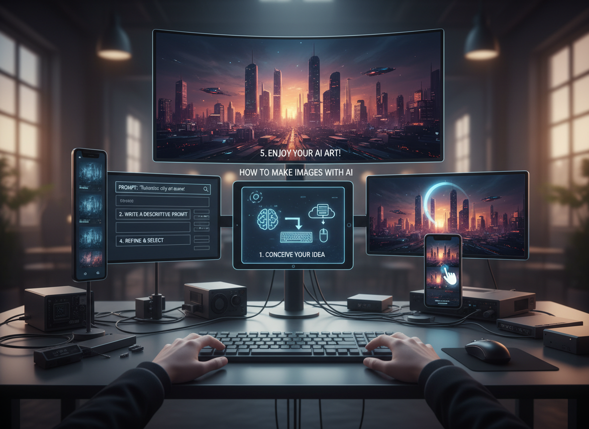 How to Make Image with AI Using Nimg AI — Free Nano Banana AI Image Generator Online
